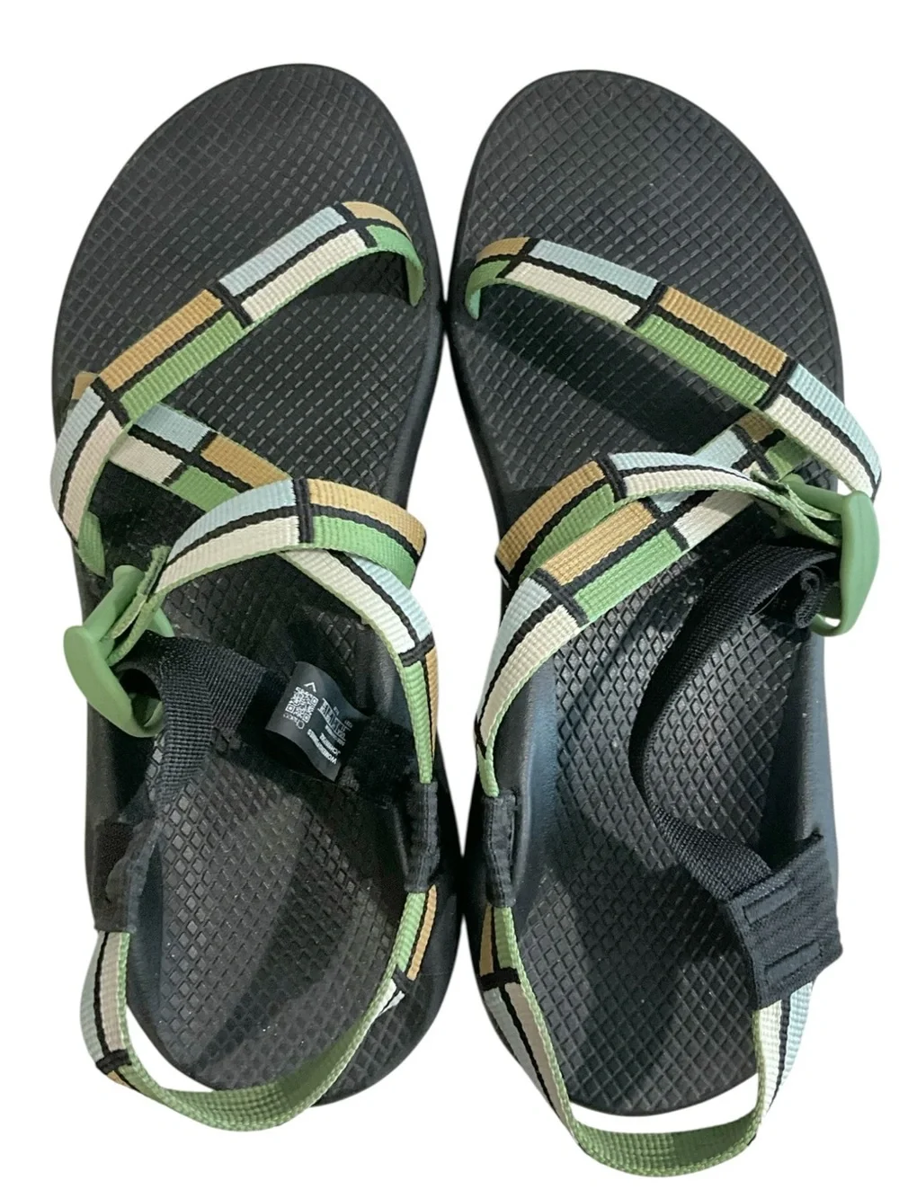 Chaco Z/1 Classic Sandals Block Green Women's 11